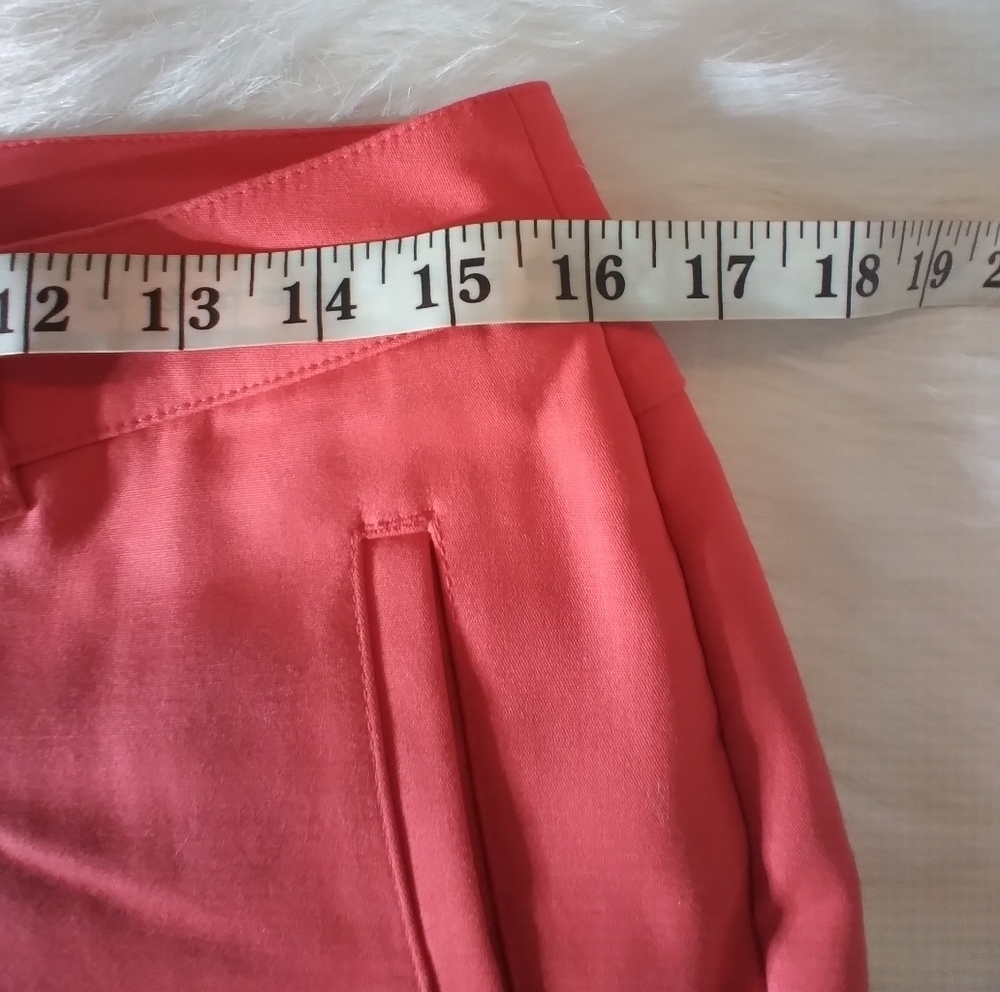 so Slimming by Chico's orange dress pants - Picture 3 of 10